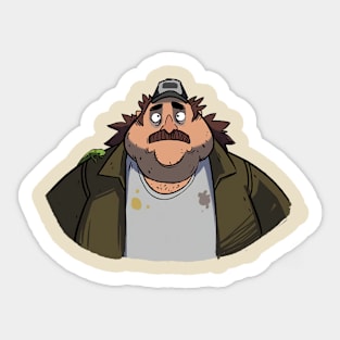 Daddy Seen From The Front Sticker